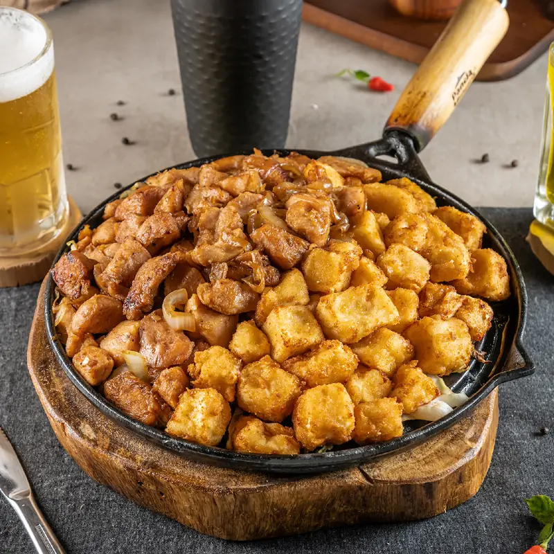 Chapa de Frango e Queijo