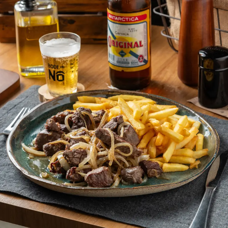 Filé de Bode com Fritas